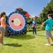 Portable Giant Kick Dartboard Soccer Game Includes Sticky Balls and Carry Bag for Kids and Adults